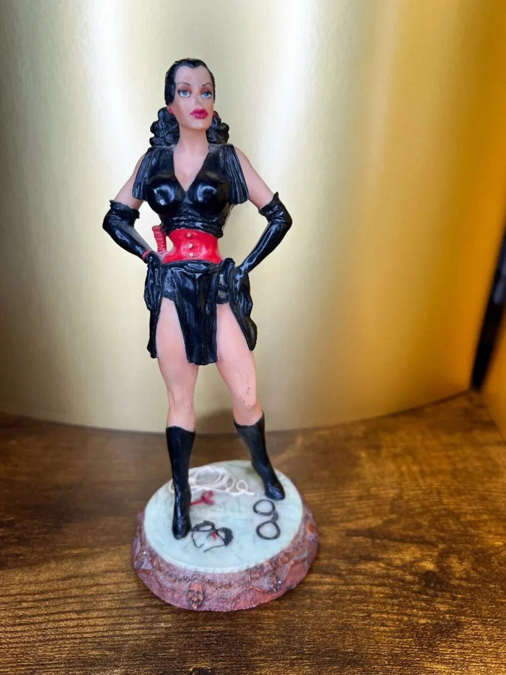 VINTAGE DOMINARTIX DOMINA STATUE .MAQUETTE